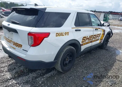 2022 Ford Police Interceptor z USA, uszkodzony, nr VIN 1FM5K8AB9NGA27075